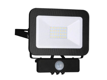 Nedes LE-20225 Reflektor LED 20W/4000K/BK+PIR