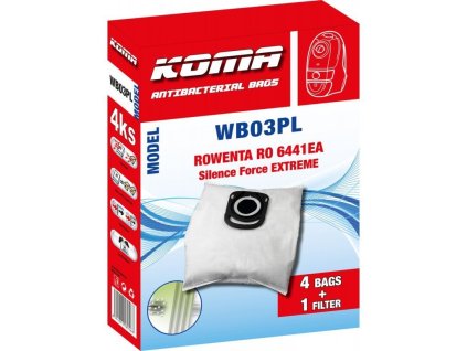 KOMA KRA-WB03PL (Rowenta Extreme) Sáčky