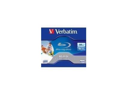 Verbatim 43736 BD-R DL 50GB 6x Printable