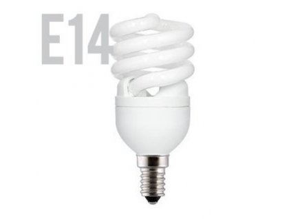 GE Lighting Energy Saving 8W E14 SES/2700K/470lm/8000h točená