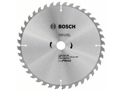 Bosch 2.608.644.385 Pílový kotúč Eco for Wood 305x3.2/2.2x30 40T