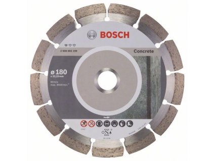 Bosch 2.608.602.199 Diamantový rezací kotúč Standard for Concrete 180 x 22,23 x 2 x 10 mm