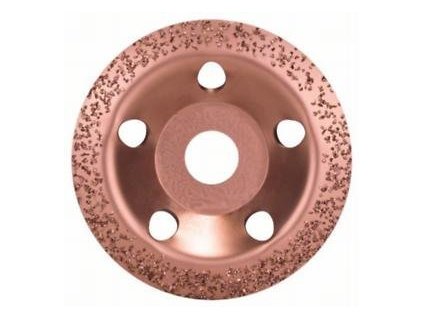 Bosch 2.608.600.179 Miskovitý brúsny kotúč so zrnom z tvrdého kovu 115 x 22,23 mm; stredný, šikmý
