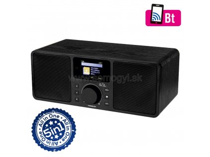 Somogyi SAL INR5000/BK Rádio internetové