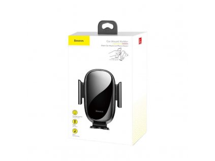 Baseus SUGENT-ZN01 na mobil do auta do ventilacie Smart Gravity Electric Black Drziak