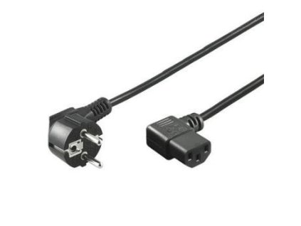 PremiumCord KPSP5 CEE7 pravouhlý/IEC C13 Kábel napájací 240V 5m