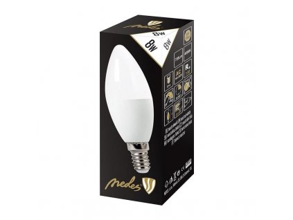 Nedes ZLS724 LED 8W E14/C37/SMD/4000K neutrálna biela