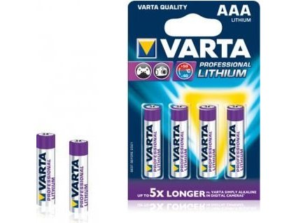 Varta 6103 Lithium 4x R03