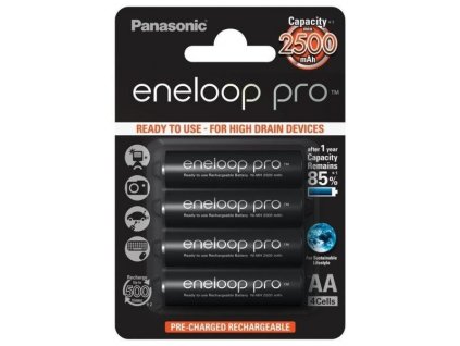 Panasonic Eneloope Pro BK-3HCDE/4BE 2500mAh AA/HR6 Ni-MH 1.2V