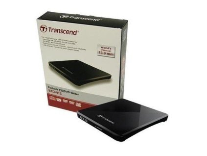 Transcend TS8XDVDS-K externá čierna napalovačka DVD RW