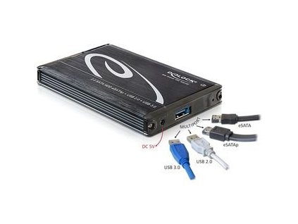 Delock 42486 Box pre HDD 2.5` SATA USB 3.0