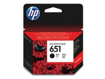 HP 651 C2P10AE Black