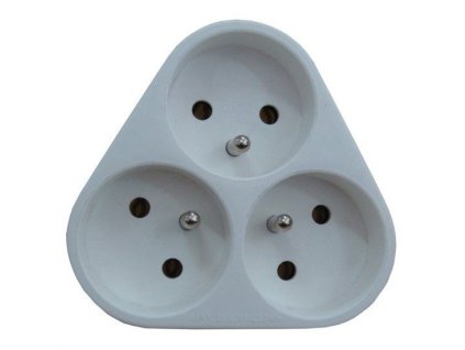 Solight P94 Rozdvojka 240V 3 biela