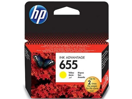 HP 655 CZ112AE Yellow