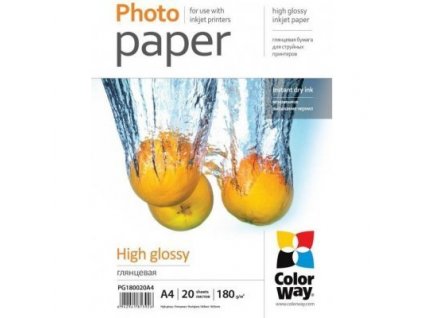 ColorWay A4/50ks 180g/m Fotopapier