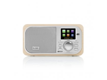 Gogen IR 237 BTDAB strieborné/hnedé Rádio internetové