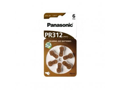 Panasonic 312 (PR41) 6LB Bateria