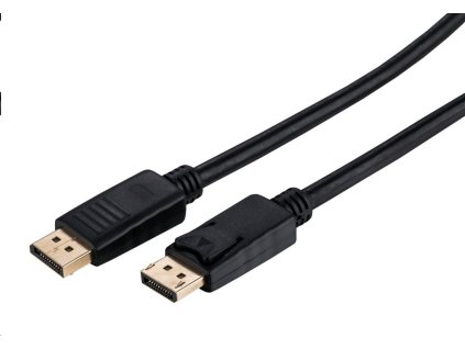 C tech DisplayPort 1.2 1m čierny Kabel 1