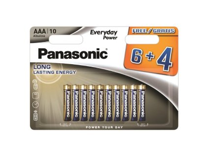 Panasonic LR03 Everyday Power 6+4 AAA Bateria