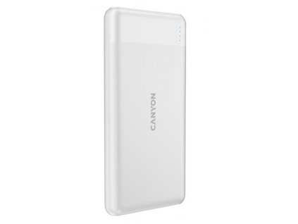 Canyon CNE CPB1009W 10000mAh Li Pol biela Lighting, USB C PowerBank 2