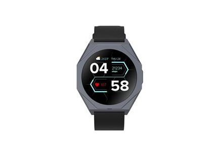 Canyon SW-86, Otto, smart hodinky, BT, fareb. LCD displej 1.3´´, vodotes. IP68, 25 športov, čierne