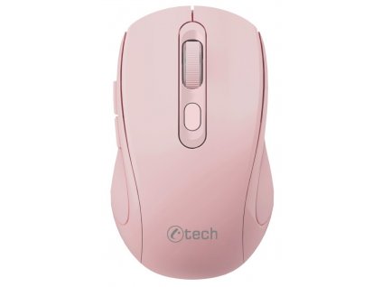 C TECH WLM 12PK Bluetooth + 2.4GHz ružová Myš bezdrátová 1