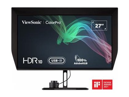 Viewsonic VP2786-4K 27" IPS WQHD/350nits/20M:1/5ms/ 2xHDMI/DP/MiniDP/5xUSB/VESA/Pivot