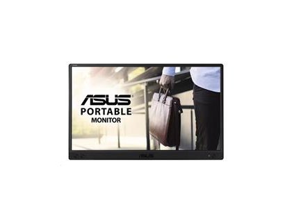 ASUS ZenScreen MB166C 15,6" IPS prenosný USB-C monitor 1920x1080 5ms 250cd čierno-strieborný