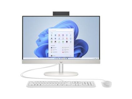 HP AIO 24-cr0000nc/24'' IPS FHD AG/Core i3-N300/8GB/512GB SSD/Intel UHD/5xUSB/1xHDMI/RJ45/WIN 11 Home/White