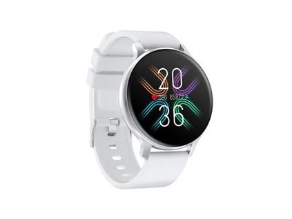 Canyon SW-68, Badian smart hodinky, BT, fareb. LCD displej 1.28´´, vodotes. IP68, 22 športov, biele