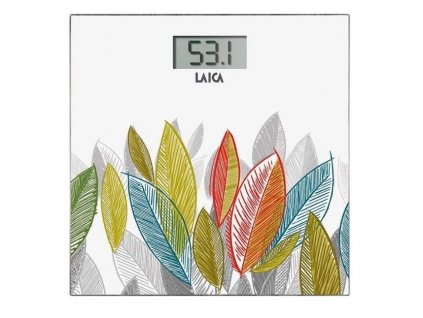 Laica PS1076W biela design listy Váha osobná