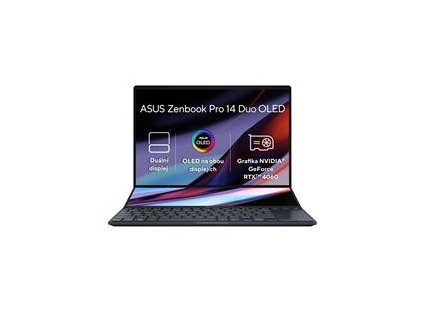 ASUS Zenbook Pro 14 Duo OLED UX8402VV-OLED037X, i9-13900H, 14.5˝ 2880x1800, RTX 4060/8GB, 32GB, SSD 2TB, W11Pro