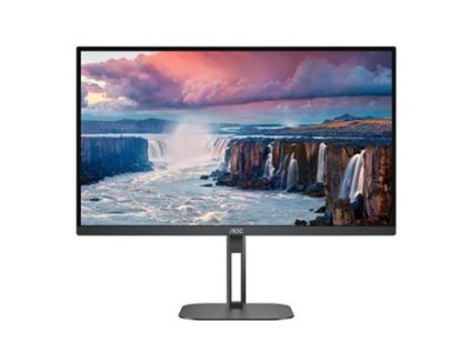 AOC LCD Q27V5N/BK 27" VA/2560x1440@75Hz/1ms/300cd/20mil:1/4000:1/2xHDMI/2xDP/Repro/Pivot/VESA