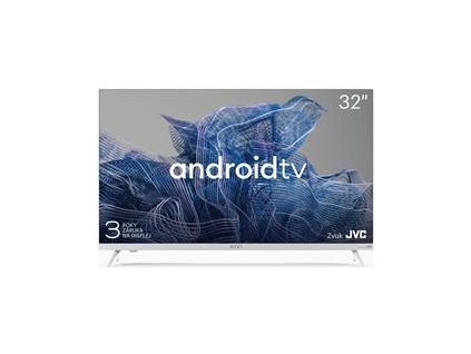 KIVI TV 32H750NW, 32" (81cm),HD, Google Android TV, White, 1366x768, 60 Hz, Sound by JVC, 2x8W, 33 kWh/1000h , BT5, HDMI