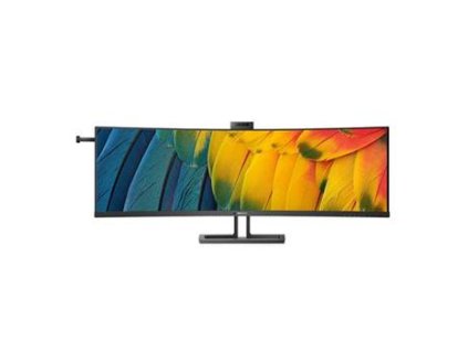 Philips LCD 45B1U6900CH 44,5" zakřivený VA/5120x1440@75Hz/4ms/450cd/2xHDMI/DP/4xUSB/USB-C dock/Webcam/Repro/HAS/VESA