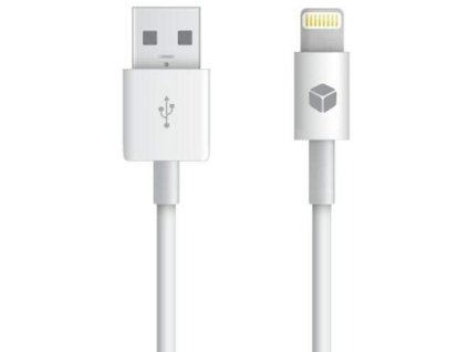 Sturdo USB-A Lightning 1m 2A biely Kabel