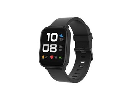 Canyon SW-54 Easy, smart hodinky, štíhle, BT s app Canyon Life, IP touchscreen 1.7´´, IP68, 14 športov, čierne