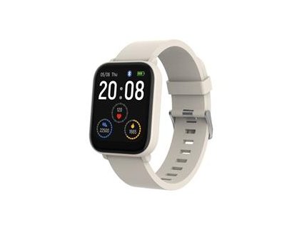 Canyon SW-54 Easy, smart hodinky, štíhle, BT s app Canyon Life, IP touchscreen 1.7´´, IP68, 14 športov, biele
