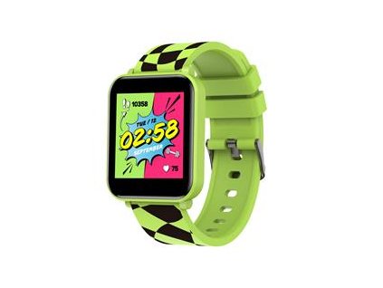Canyon KW-43, Joyce, smart hodinky pre deti, IPS displej 1.54´´, IP67, Entertainment, hry, športy, notifikácie, zelené