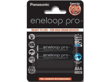 Panasonic BK-4HCDE/2BL eneloop 930mAh Bateria