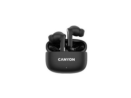 Canyon TWS-9, OnGo 9, True Wireless Stereo BT 5.4 slúchadlá do uší, 6 + 24h výdrž, nabíjacia stanica v kazete, čierne