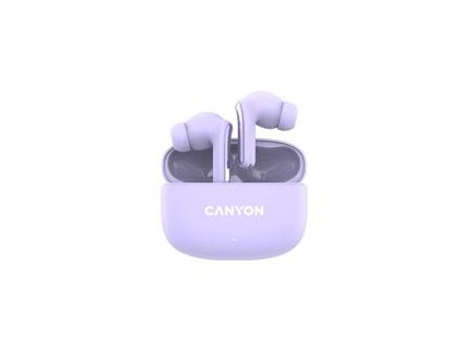Canyon TWS-9, OnGo 9, True Wireless Stereo BT 5.4 slúchadlá do uší, 6 + 24h výdrž, nabíjacia stanica v kazete, fialové