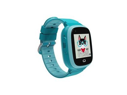Canyon KW-48, Sunny, smart hodinky pre deti, far. displ., 4G Aud./Vid. volania, GPS tracking, IP67, 512MB, 7 hier, modré