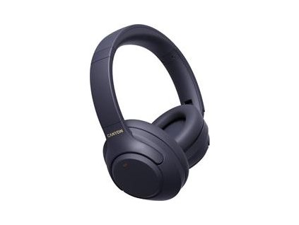 Canyon BTHS-6, OnRiff 6 Bluetooth bezdrôtové slúchadlá, ANC aktívne potláčanie hluku, USB-C nabíjanie, modré
