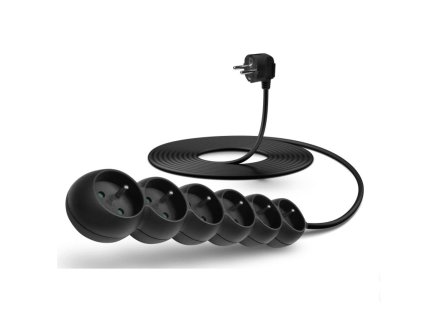 Connect IT 3m 6Z čierna CES 1321 BK
