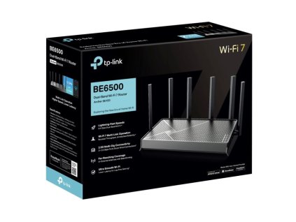 TP-Link Archer BE400 BE6500 Wi-Fi 7 Router