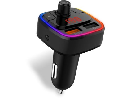 Connect IT CCC-9090-BK FM RGB bluetooth Transmitter