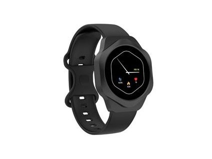 Canyon SW-88, Hexagon 88, smart hodinky, BT, fareb. AMOLED displej 1,43", vodotes. IP67, multišport. režim, čierne
