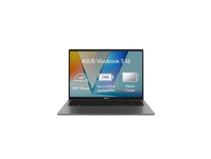 ASUS Vivobook S16 S3607CA-RP003X, Core Ultra 7 255H, 16.0˝ 1920x1200 WUXGA, UMA, 16GB, SSD 1TB, W11Pro