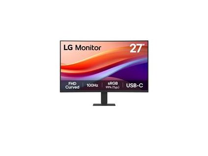 LG 27U421A-B 27"W VA LED 1920x1080 5ms 5 000 000:1 250cd HDMI USB-C(15W) čierny
